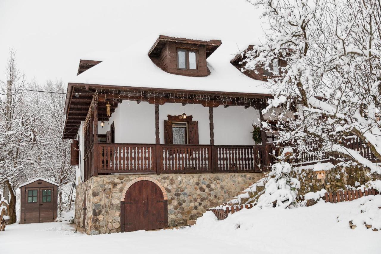 Villa Casa Cu Cerdac Nucşoara Exterior foto